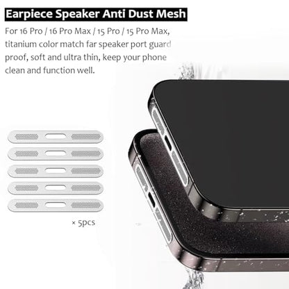 Dust Plug for iPhone Charger Port Protects Charging Port Anti Dust Cover Anti-Lost Dust Plugs for Lightning, with Speaker Mesh Dustproof, Accessories for iPhone 14 13 12 11 (Plus, Pro Max), 8-Pack