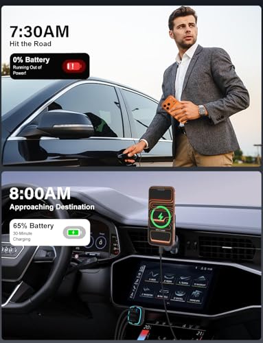 75W USB C Car Charger, 3-Port Super Fast Charging Cigarette Lighte - color: Black