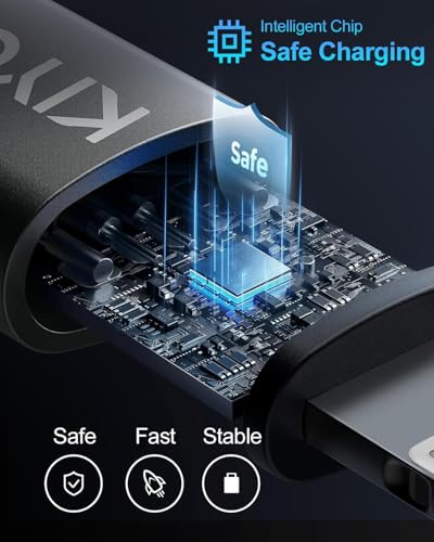 USB C Cable for Car 3FT/6FT, Coiled USB C to USB C Cable Fast Charging 66W - color: Black, size: 3FT&6FT, style: USB C to USB C