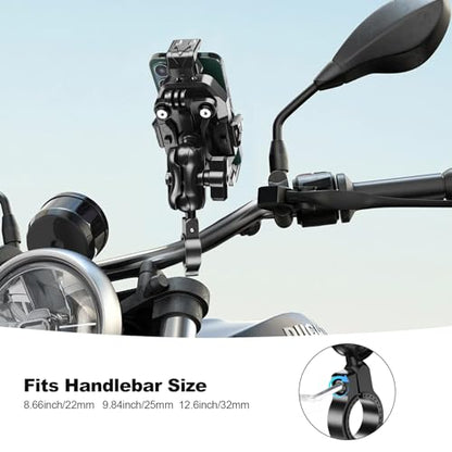 iMESTOU Motorcycle Phone Mount Anti-Vibration