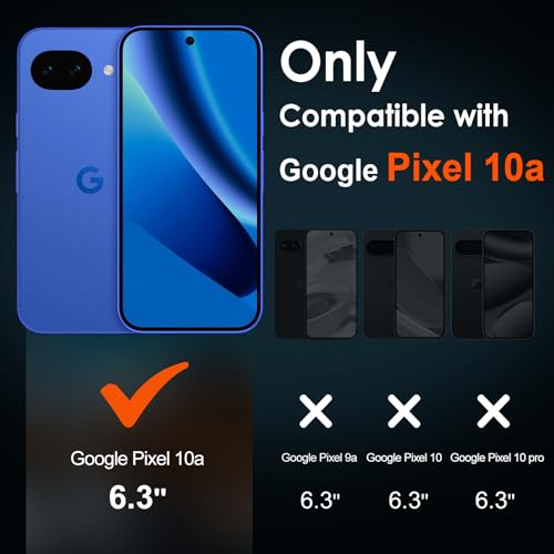 ivoler Screen Protector for Google Pixel 10a 6.3" Tempered Glass 3-Pack - size: Pixel 10a 6.3'