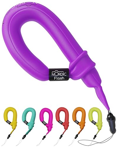 Waterproof Phone & Camera Float Wrist Strap for Underwater | Waterproof Float Strap Compatible with GoPro Hero 13, Insta360 X4, DJI Action 5 Pro, iPhone, OM System TG-7 & Kodak WPZ2 - color: Purple Vibe