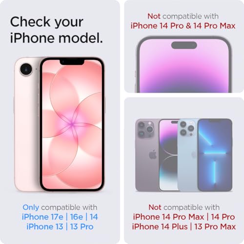 Spigen GlasTR EZFIT Privacy Screen Protector for iPhone 17e/16e/14/13/13Pro