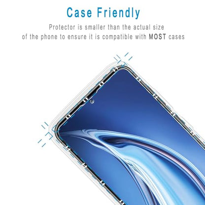 2 Pack Screen Protector for Samsung Galaxy S23 FE Tempered Glass - color: Clear-Galaxy S23 FE