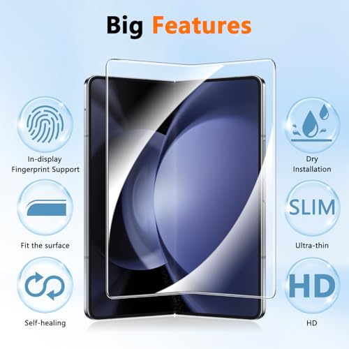 Fotbor [2 Pack for Samsung Galaxy Z Fold 5 Flexible Screen Protectors - size: Samsung Galaxy Z Fold 5