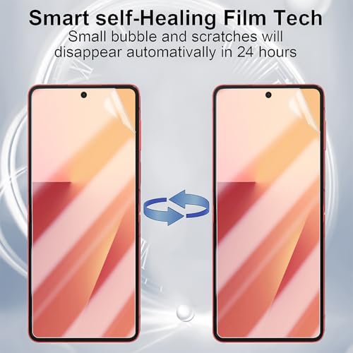 for Samsung Galaxy Z Flip 7 Screen Protector [3-Pack],Samsung Flip7 Film Full Coverage Hydrogel Film for Inner Main and Outer Cover Screens, Anti-Bubble
