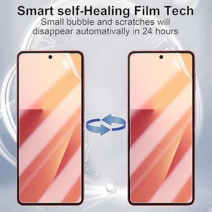 for Samsung Galaxy Z Flip 7 Screen Protector [3-Pack],Samsung Flip7 Film Full Coverage Hydrogel Film for Inner Main and Outer Cover Screens, Anti-Bubble