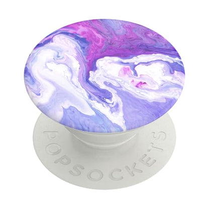 PopSockets Adhesive Phone Grip, Holder, Phone Stand, Lavender - Lavender Flow - color: Lavender Flow, style: Adhesive