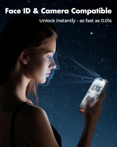 UNBREAKcable iPhone 16 Plus Screen Protector & Camera Lens Protector - size: iPhone 16 Plus