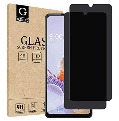 [2-Packs] Privacy Screen Protector for LG Stylo 6, Anti-Spy 9H Hardness Tempered Glass Screen Protectors for LG Stylo 6 - size: LG Stylo 6