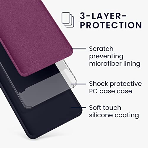 kwmobile Case Compatible with Google Pixel 7 Pro Case - TPU Silicone Phone Cover with Soft Finish - Deep Ocean - color: Deep Ocean, size: Pixel 7 Pro