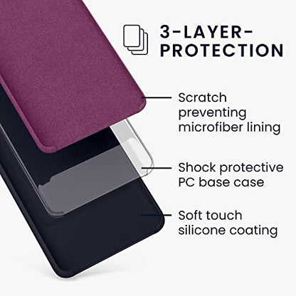 kwmobile Case Compatible with Google Pixel 7 Pro Case - TPU Silicone Phone Cover with Soft Finish - Deep Ocean - color: Deep Ocean, size: Pixel 7 Pro