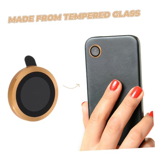 jojofuny 3pcs Lens Shield Tempered Glass Lens Cover Scratch Phone Camera Protector Ultra-