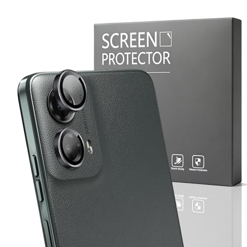 1 Pack Camera Lens Frame for Motorola Moto G 5G (2024), 9H Glass Screen Protector Anti-Scratch, Tempered Glass Metal Individual Camera Cover Accessories for Motorola Moto G 5G (2024),Black - size: for Motorola Moto G 5G (2024)