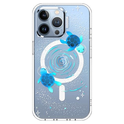MOSNOVO Case for iPhone 13 Pro, [Compatible with Magsafe] [Buffertech 6.6ft Military-Grade Drop Protection] [Anti Peel Off Tech] Clear Phone Case Design - Space Turtle - color: Space Turtle, size: iPhone 13 Pro