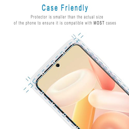 2+2 Pack Screen Protector for Samsung Galaxy A35 5G Tempered Glass - color: Clear-Galaxy A35 5G