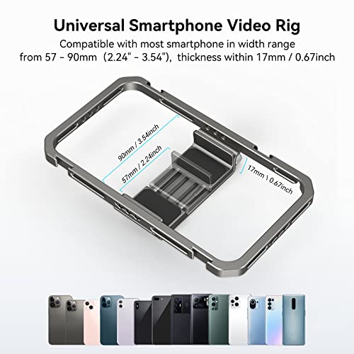 SmallRig Universal Smartphone Video Rig for iPhone 18 17 16 15 14-2791B - style: Cage