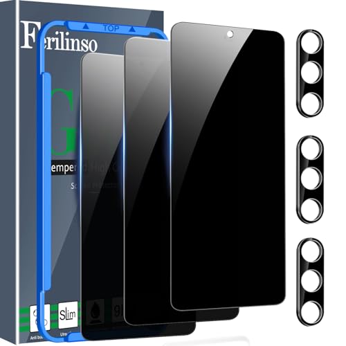 Ferilinso Privacy Screen Protector for Samsung Galaxy S26, Tempered Glass - size: S26 6.3 INCH