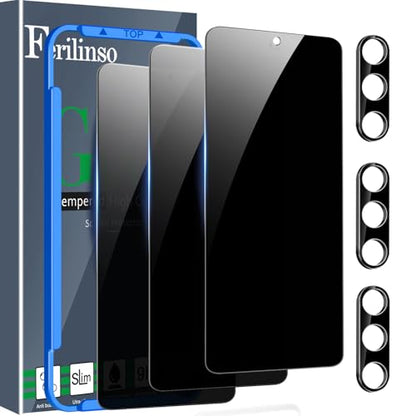 Ferilinso Privacy Screen Protector for Samsung Galaxy S26, Tempered Glass - size: S26 6.3 INCH