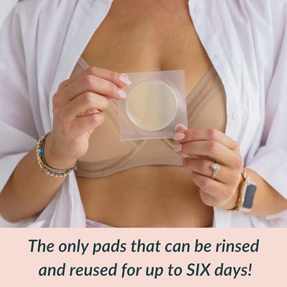 Ameda ComfortGel HydroGel Nursing Pads | Cooling | Reusable | 1 Pair - size: 2 Count