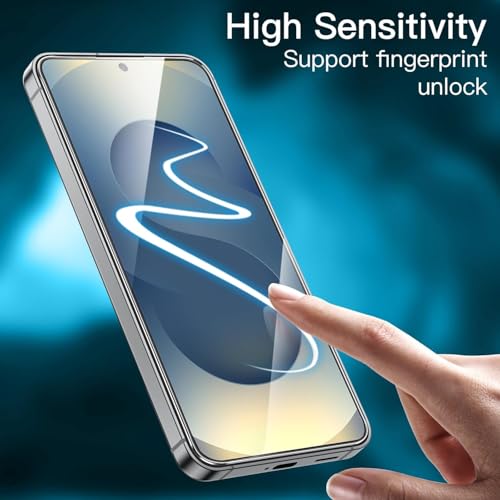 3pcs Tempered Glass Screen Protector Phone Guard for Samsung Galaxy S25 Bulk