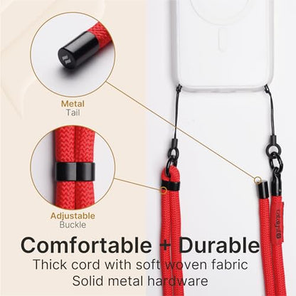 Shoulder Strap, Crossbody Style by Catalyst Case US - color: Red