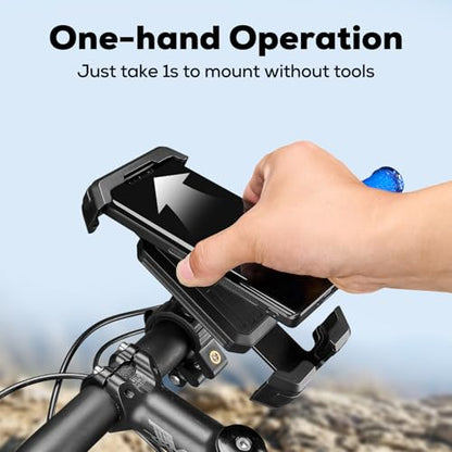corki Bike Phone Holder, Handlebar Mount for Ebike Scooter Motorcycle