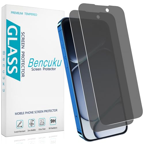 2 Pack Matte Privacy Screen Protector for iPhone 15 Pro Max - size: iPhone 15 Pro Max 6.7-Inch