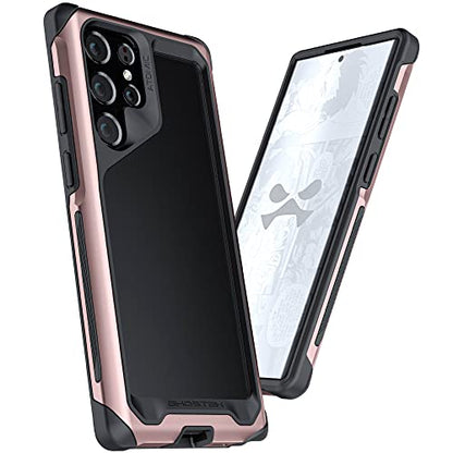 Slim Atomic Case for Galaxy S22 Ultra by Ghostek - color: Pink, size: Galaxy S22 Ultra