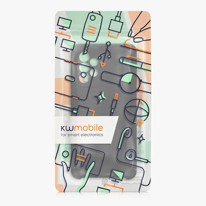 kwmobile Case Compatible with Samsung Galaxy A52 / A52 5G / A52s 5G Case - Slim TPU Silicone Phone Cover - Soft Touch Finish - Dark Grey - color: dark grey, size: Galaxy A52 / A52 5G / A52s 5G