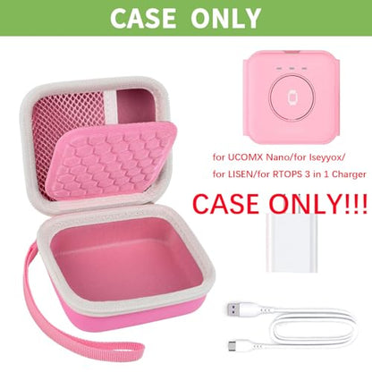 ALKOO Hard Case for UCOMX/Hicober 3-in-1 Charger, Box Only - color: Pink