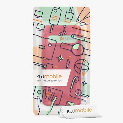 kwmobile Case Compatible with Google Pixel 7 Pro Case - TPU Silicone Phone Cover with Soft Finish - Sweet Cherry - color: Sweet Cherry, size: Pixel 7 Pro