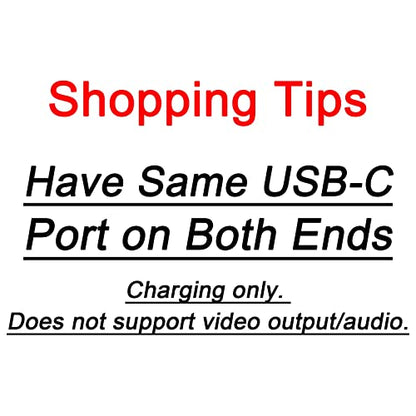 15FT 100W USB-C to USB-C Cable PD Fast Charging Cable Nylon Black - color: Black, size: 15FT