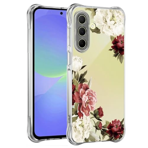 Phone Case for Galaxy A36 5G Case, for SamsungA36 SM-A366U Cases Girls Women, Slim Shockproof Clear Floral Pattern Flexible TPU Protective Cover for Samsung Galaxy A36 5G Blossom Flower - color: Blossom Flower