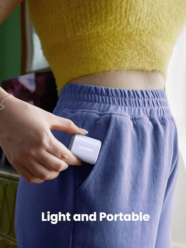 UGREEN Nexode 30W USB C Charger, GaN Fast Charger for iPhone 18/17 - color: Purple