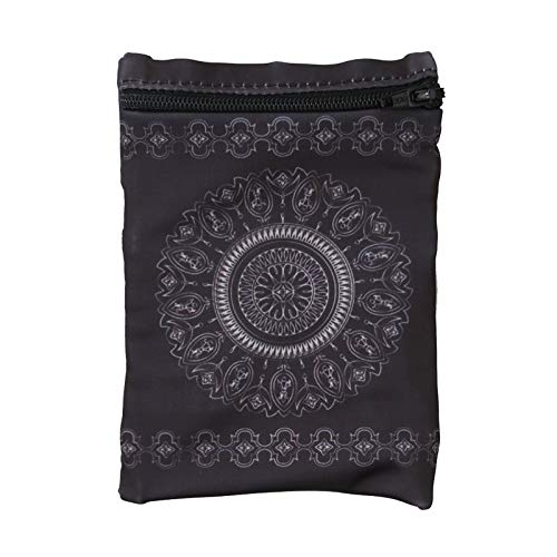 Sprigs Wrist Wallet Running Wristband Pocket for Keys Cards Cash ID Phone - color: Batik Slate