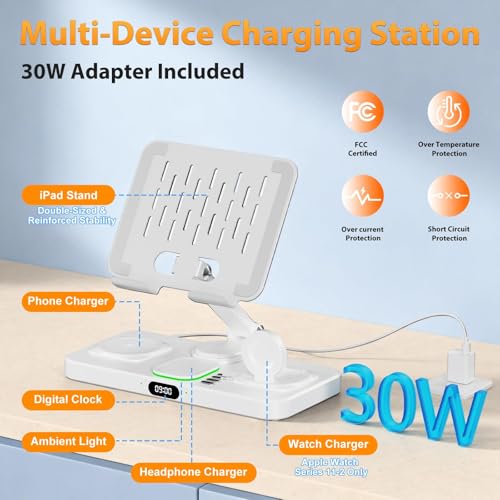 Wireless Charging Station for Apple Devices, Only for Apple Watch Charging