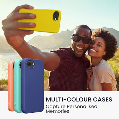 kwmobile Case Compatible with Apple iPhone 17e / iPhone 16e Case - Soft Slim Protective TPU Silicone Cover - Radiant Yellow - color: Radiant Yellow