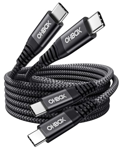 USB C to C Cable 60W [2Pack 3FT], USBC to USBC Fast Charging Cable for - color: Black, size: 3FT, style: USB C to USB C