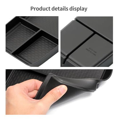 smabee Lower Center Console Tray for Chevrolet Chevy Equinox 2025 2026 - size: Lower Center Console Organizer Tray