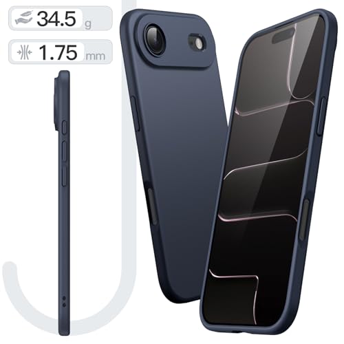 JETech Slim Case for iPhone Air, Deep Blue - color: Deep Blue