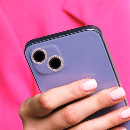 ARTIBETTER 2pcs Anti-scratch Camera Lens Protectors for Delicate Light Pink Phone Lens Covers with Fingerprint and Dirt Resistance Easy Installation and Protection