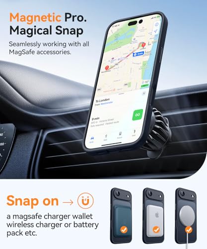 CANSHN Magnetic Compatible with iPhone Air Case(6.5 Inch), Upgraded [Full Camera Protection] [Compatible with Magsafe] [Translucent Matte] Shockproof Phone Cover for iPhone 17 Air Case,Black - color: Black, size: iPhone Air (6.9 Inch,1 Lens)