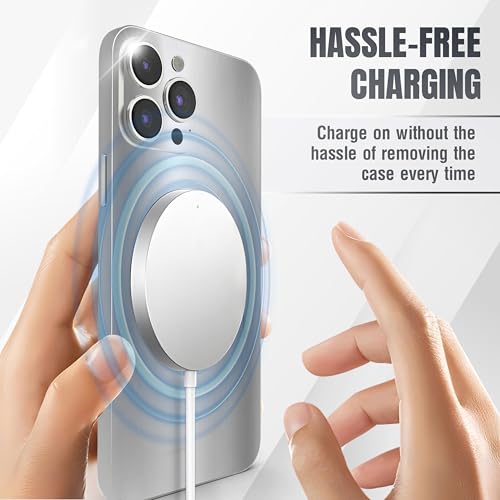 2Pcs Skin Wrap Compatible for iPhone 15 Pro – Slim Decal Vinyl Protective Film for Sides & Back – Sleek Fit, Premium Look – Compatible with All iPhone 15 Pro Cases - Silver - color: Silver
