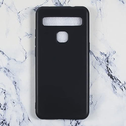 Protective Case for TCL 10L - Black | 6.53" Slim Shockproof Bumper Back Cover Anti-Scratch Flexible TPU Shell, Grip-Friendly - color: Black