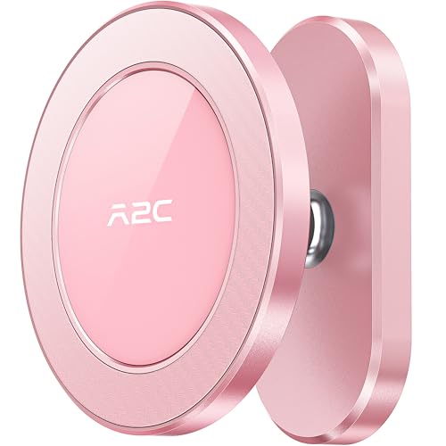 A2C Pink Alloy Magnetic Golf Cart Phone Holder, Golf Accessories for Women - color: Pink