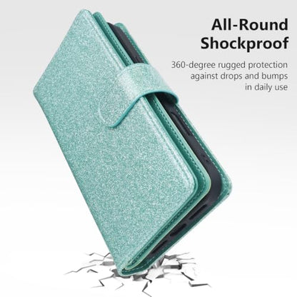 Varikke Wallet Case for iPhone 16 Pro Compatible with Magsafe, Mint Green - color: (Compatible with MagSafe) Mint, size: iPhone 16 Pro 6.3"