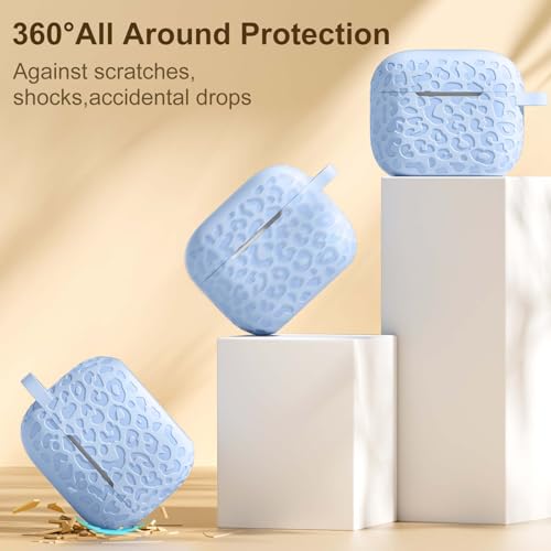 Leopard Engraved for AirPods 5 (2026) and AirPods 4 Case Cover (2024) - color: Lalic, size: Airpods 5 & 4 Case