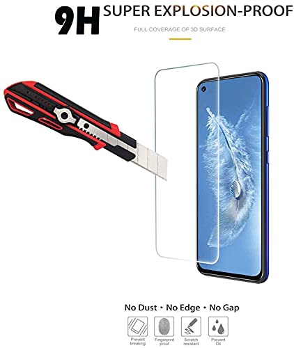 3 Pack for BLU G65L Screen Protector,Case Friendly, Scratch Resistant Bubble Free Anti-Fingerprints HD Clear,Tempered Glass Film for BLU G65L