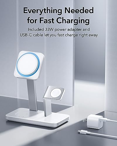 ESR 25W 3-in-1 Charger Stand for Magsafe, Made for Apple-Certified